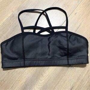 Tonic Active Faux Leather Sports Bra